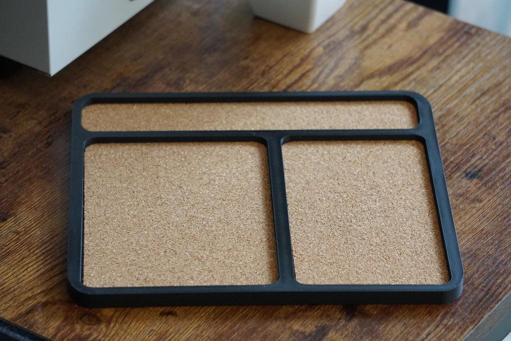 Valet tray- 3 slot EDC tray