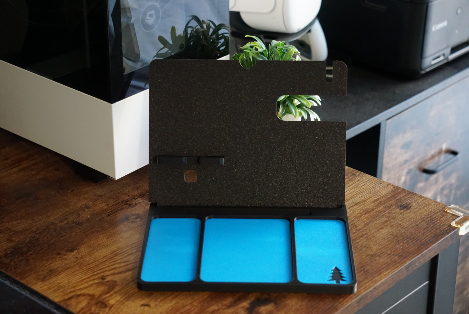 Bedside Organizer Dock - EDC charging and storage solution