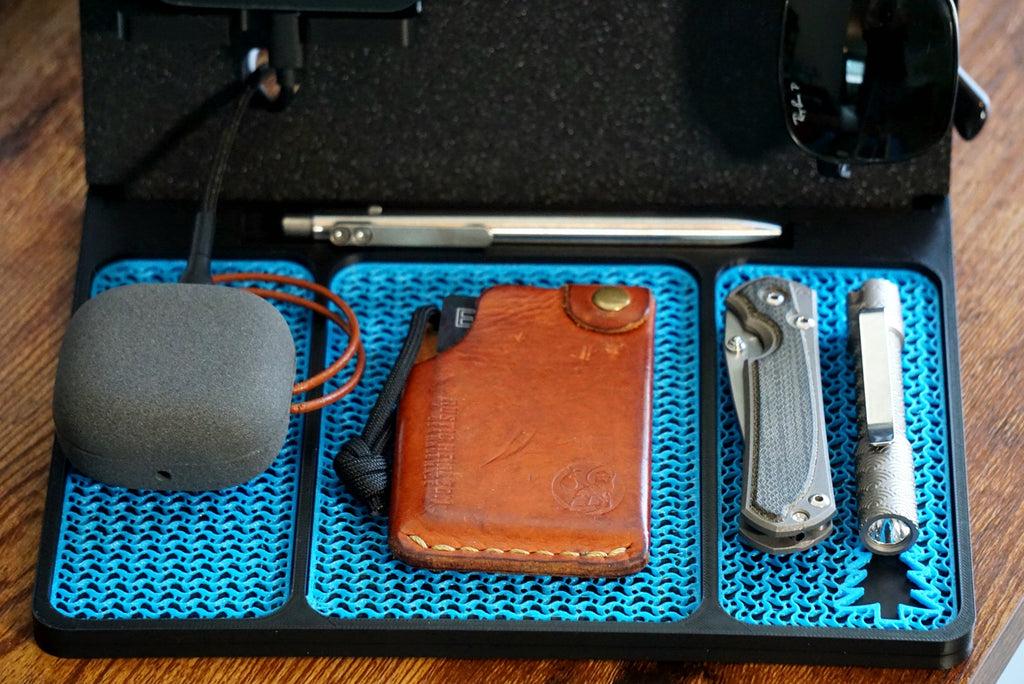 Bedside Organizer Dock - EDC charging and storage solution